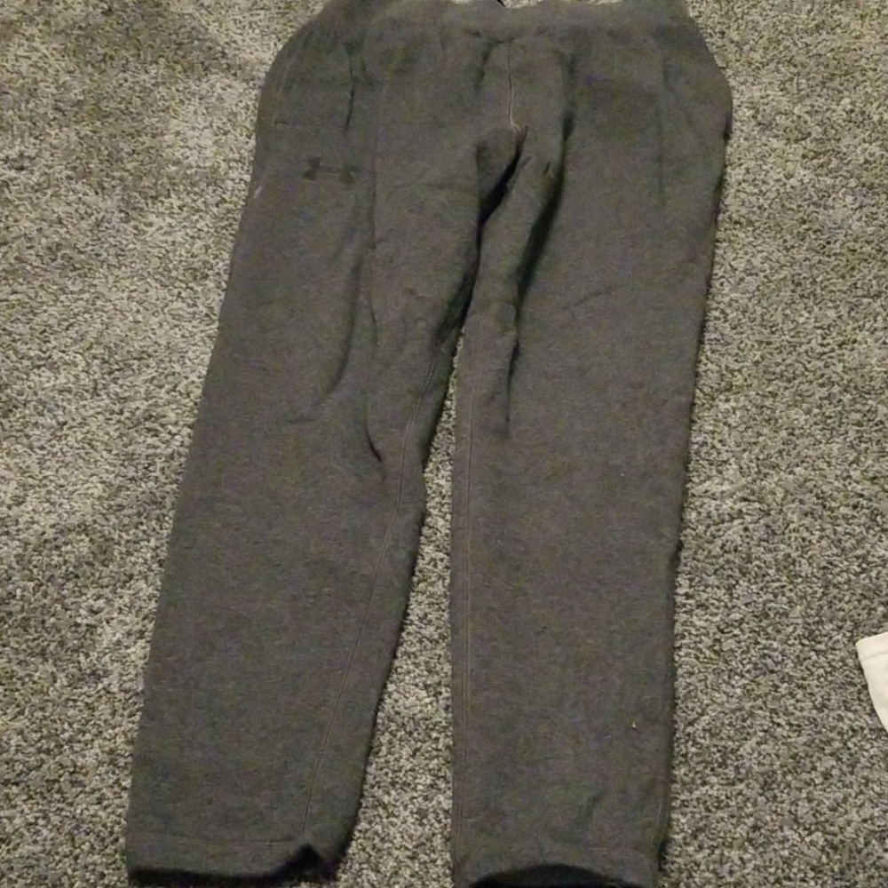 Mens under armour fitted sweatpants